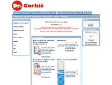 Tablet Screenshot of nakup.dr-gorkic.si